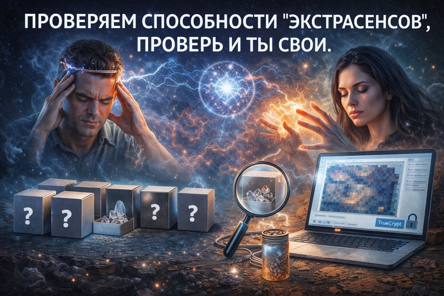 Проверяем способности "экстрасенсов", проверь и ты свои.